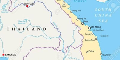 হ্যানয়, মানচিত্র অবস্থান
